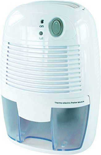 ELRO Mini-Luftentfeuchter/ 500 ml Wassertank/ (250ml pro Tag) für Zimmer, Schrank, Büro, Keller, Wandschrank, DH250