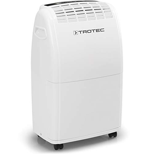 TROTEC Komfort Luftentfeuchter TTK 75 E (max.20 L/Tag), geeignet für Räume bis 110 m³ / 45 m² Raumentfeuchter Entfeuchtung Kellerentfeuchter Trockner Trocknung